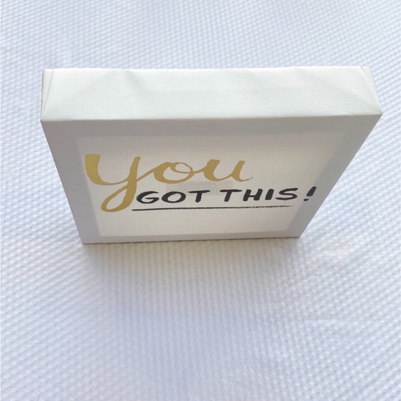 You Got This Canvas Home/Office Decor Accent Sign - Picture 4 of 8